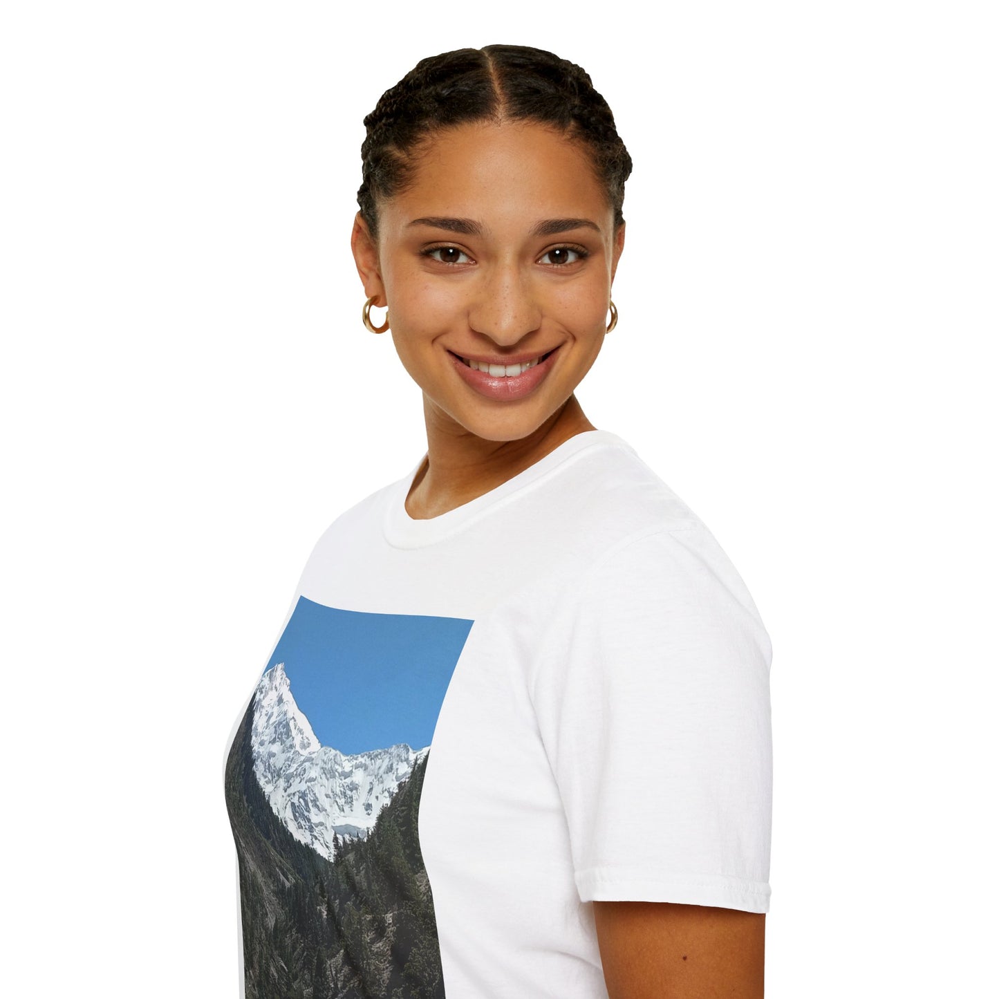 Nature-Inspired Unisex Softstyle T-Shirt, Casual Tee for Outdoor Lovers, Gift for Nature Enthusiasts, Eco-Friendly Apparel, Relaxed Fit Tee