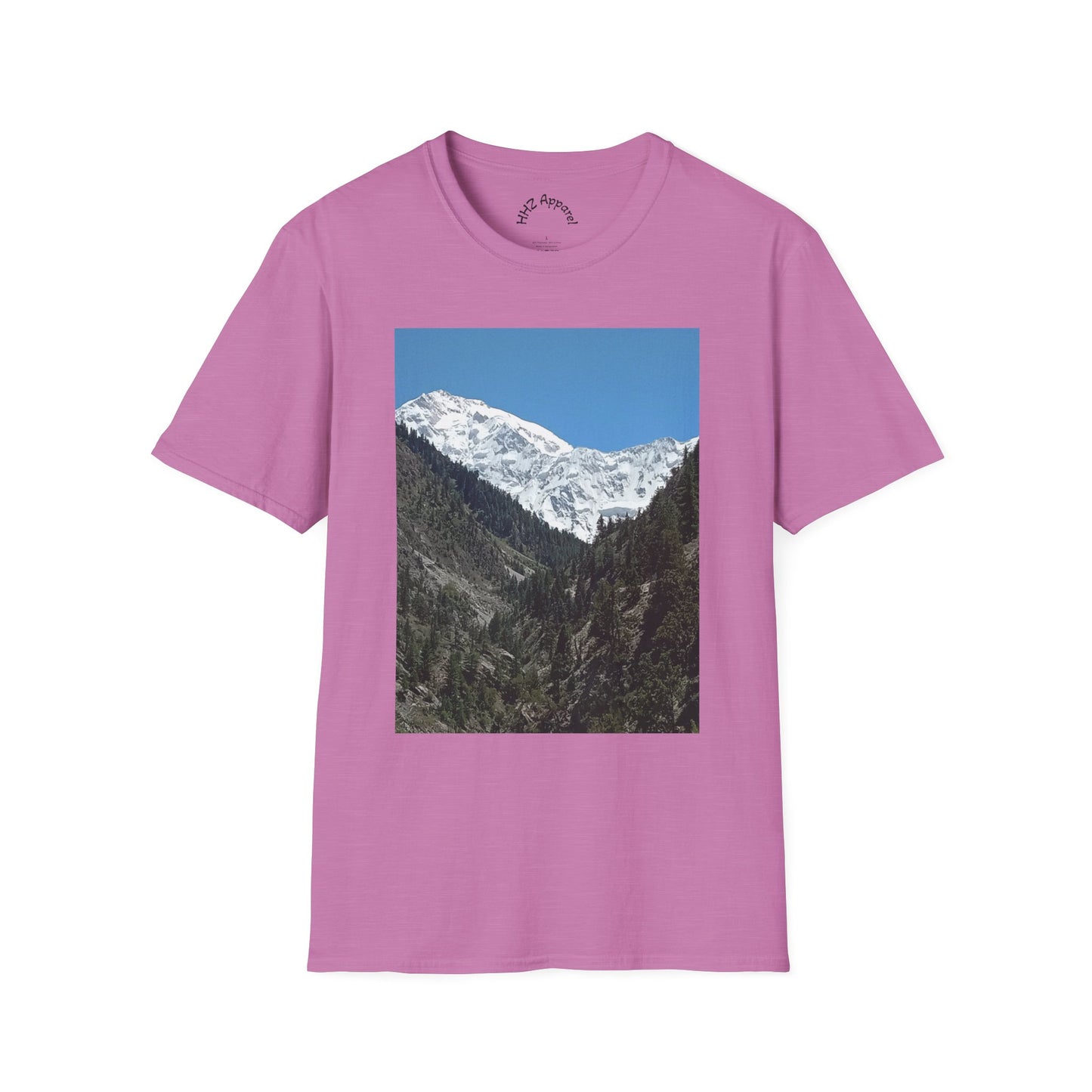 Mountain View Unisex T-Shirt, Nature Lover Gift, Outdoor Adventure Tee, Casual Wear, Travel t-shirt, Gift for Him/Her