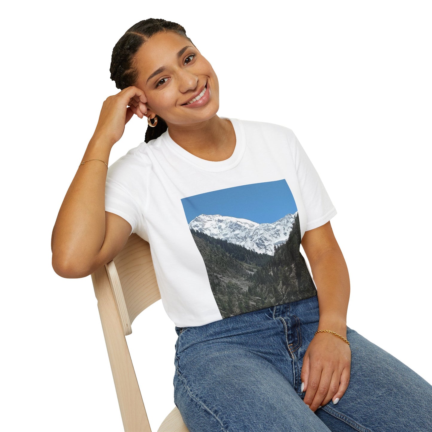 Nature-Inspired Unisex Softstyle T-Shirt, Casual Tee for Outdoor Lovers, Gift for Nature Enthusiasts, Eco-Friendly Apparel, Relaxed Fit Tee