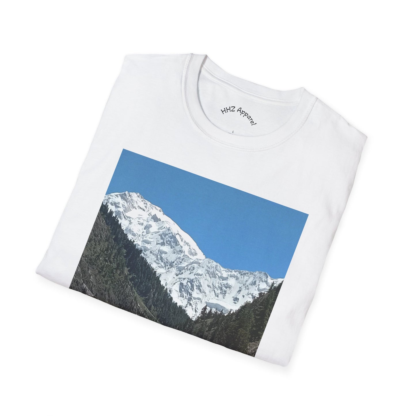 Nature-Inspired Unisex Softstyle T-Shirt, Casual Tee for Outdoor Lovers, Gift for Nature Enthusiasts, Eco-Friendly Apparel, Relaxed Fit Tee