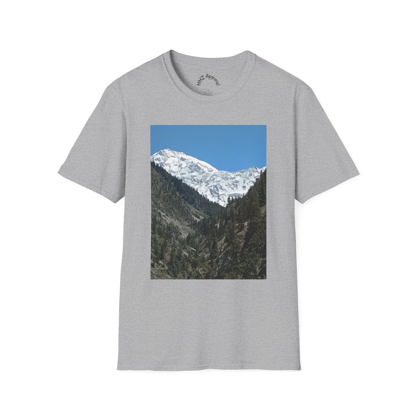 Mountain View Unisex T-Shirt, Nature Lover Gift, Outdoor Adventure Tee, Casual Wear, Travel t-shirt, Gift for Him/Her