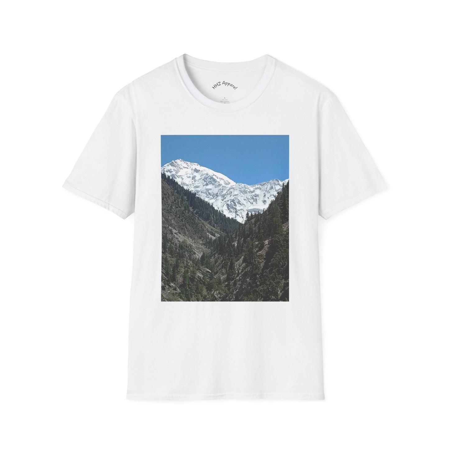 Nature-Inspired Unisex Softstyle T-Shirt, Casual Tee for Outdoor Lovers, Gift for Nature Enthusiasts, Eco-Friendly Apparel, Relaxed Fit Tee