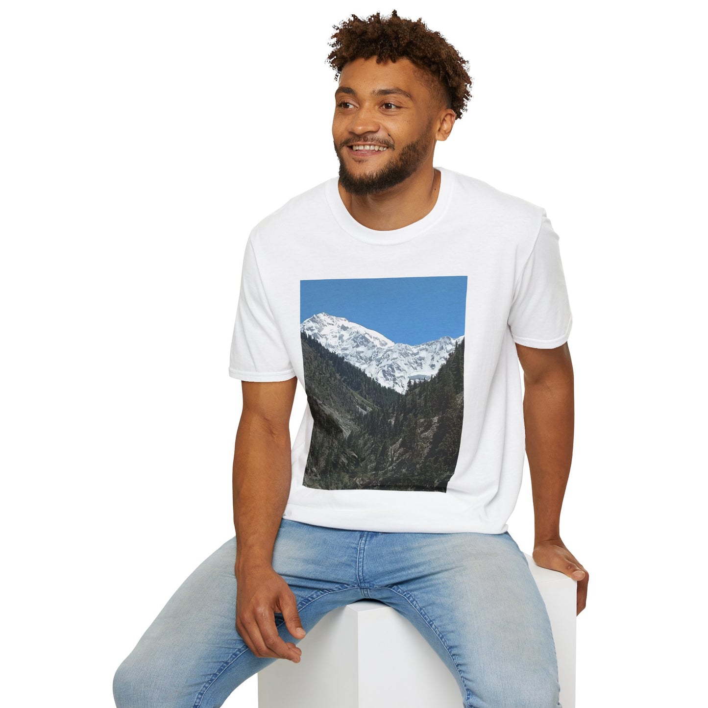 Nature-Inspired Unisex Softstyle T-Shirt, Casual Tee for Outdoor Lovers, Gift for Nature Enthusiasts, Eco-Friendly Apparel, Relaxed Fit Tee