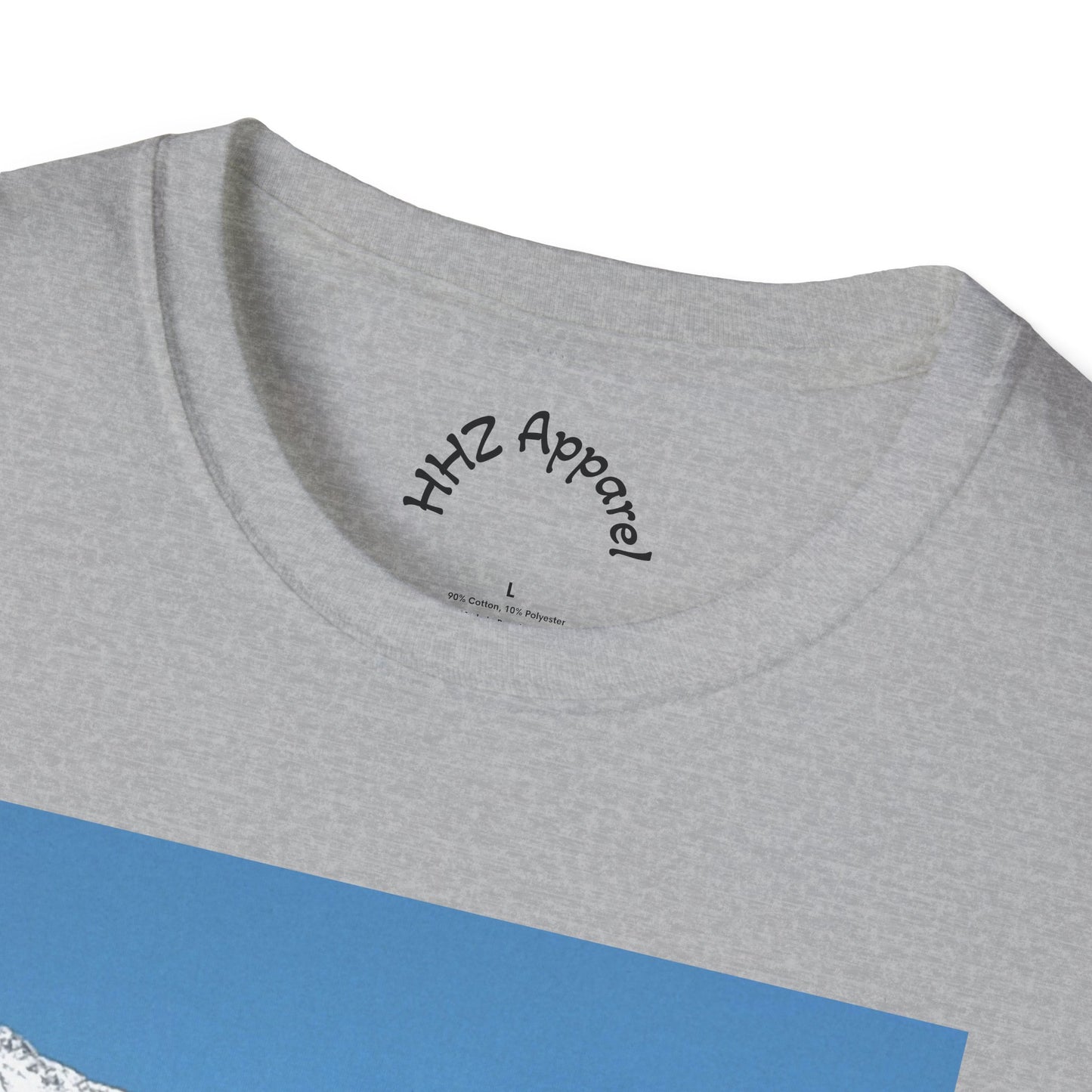 Mountain View Unisex T-Shirt, Nature Lover Gift, Outdoor Adventure Tee, Casual Wear, Travel t-shirt, Gift for Him/Her