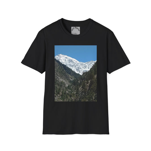 Mountain View Unisex T-Shirt, Nature Lover Gift, Outdoor Adventure Tee, Casual Wear, Travel t-shirt, Gift for Him/Her