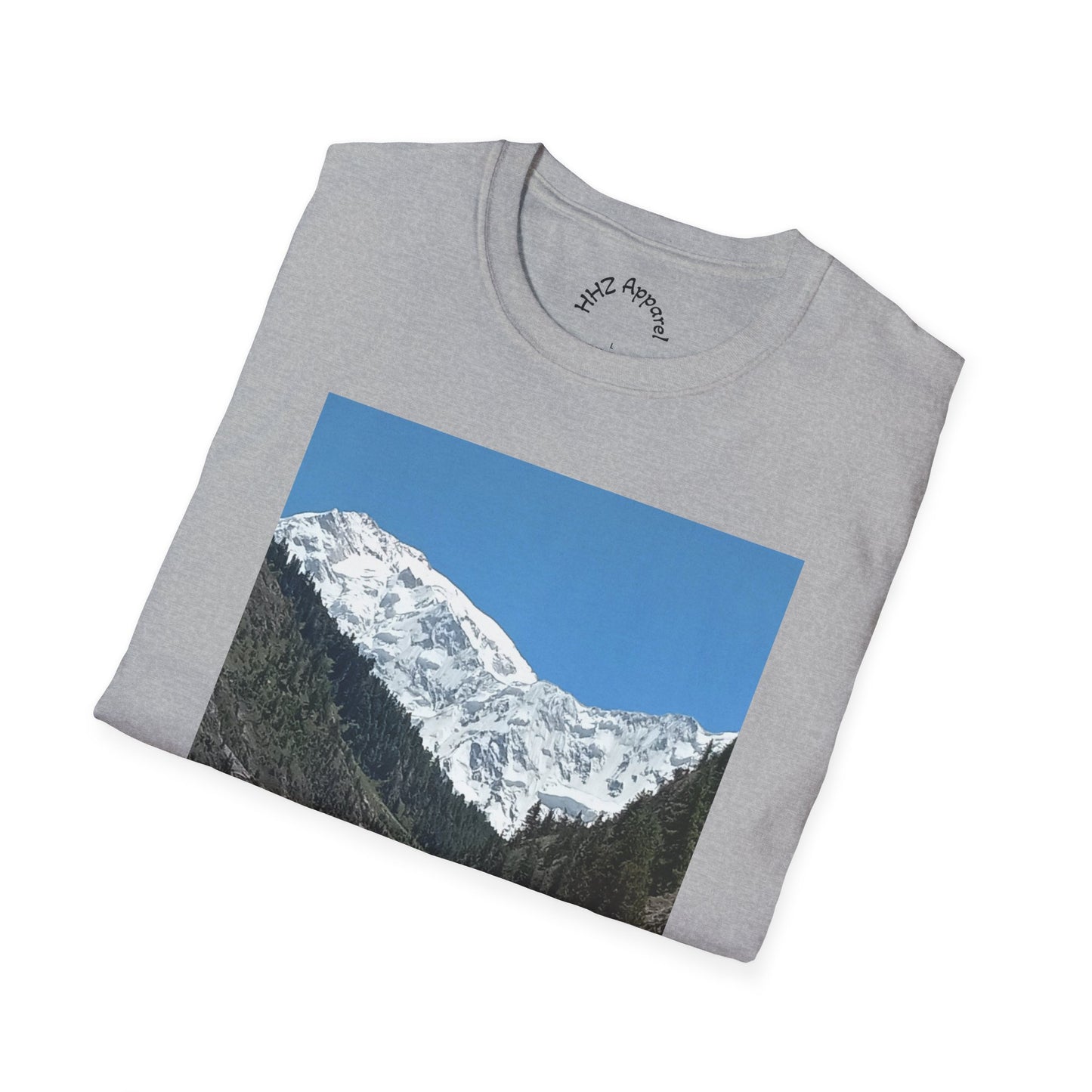 Mountain View Unisex T-Shirt, Nature Lover Gift, Outdoor Adventure Tee, Casual Wear, Travel t-shirt, Gift for Him/Her